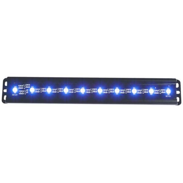 ANZO Universal 12in Slimline LED Light Bar (Blue)