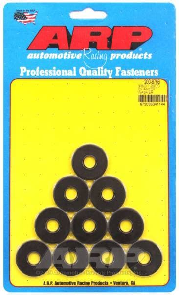 ARP 3/8 ID 1.20 OD chamfer black washers