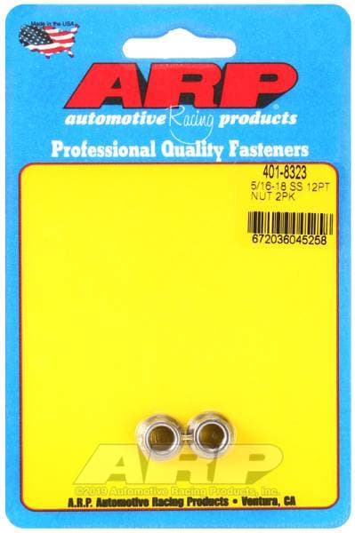ARP 5/16-18 SS 12pt nut kit