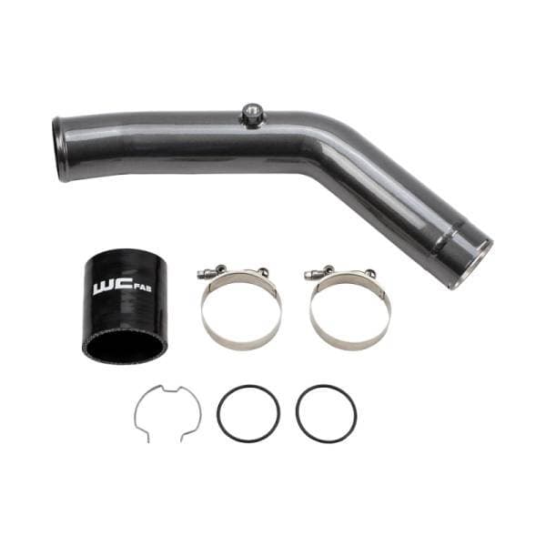Wehrli 23-24 Ford 6.7L HO Power Stroke 3in Hot Side Intercooler Pipe - Kiwi Green