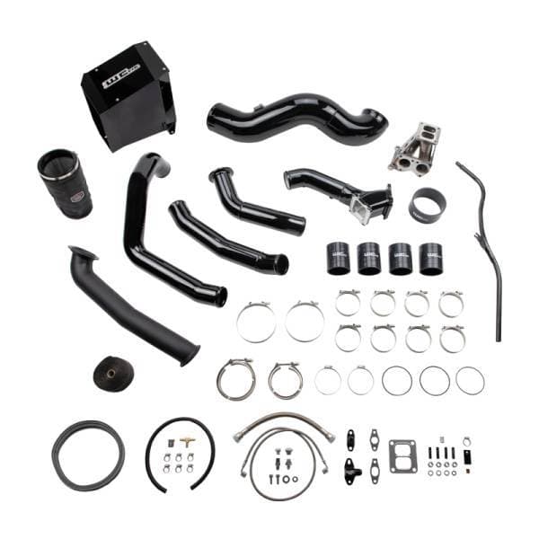 Wehrli 01-04 Duramax LB7 S400 Single Turbo Install Kit - Bengal Red