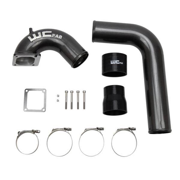 Wehrli 03-09 Dodge 5.9L/6.7L Cummins (Non-Twin CP3) Upper Coolant Pipe - Deore Gold