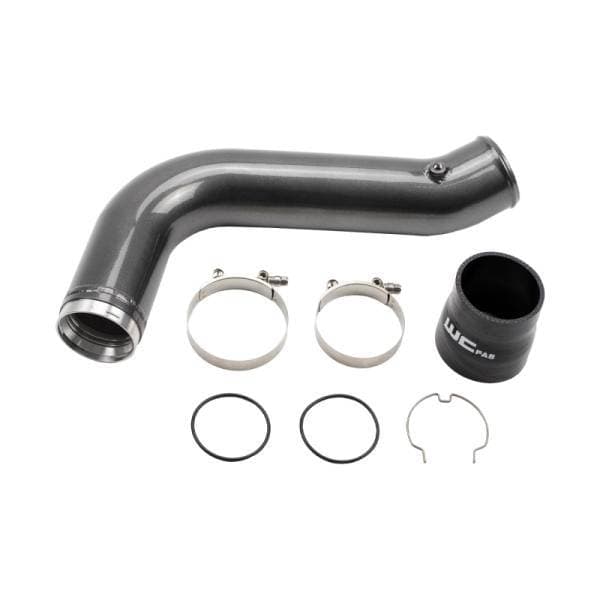 Wehrli 17-19 Chevrolet 6.6L L5P Duramax Passenger Side 3.5in Intercooler Pipe - Illusion Purple