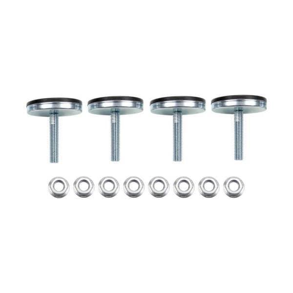 Wehrli Modular Steel Work Bench Leveling Feet Kit, for 4 legs