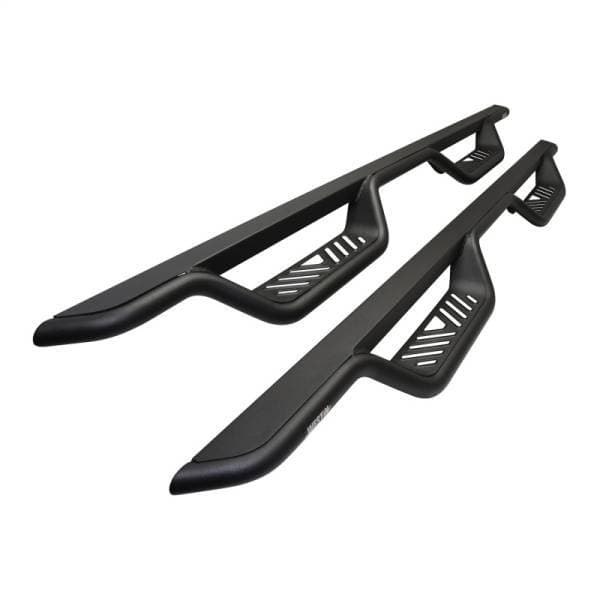 Westin 14-18 Chevrolet Silverado/GMC Sierra Crew Cab Outlaw Nerf Step Bars (Excl. Diesel) -Text. Blk