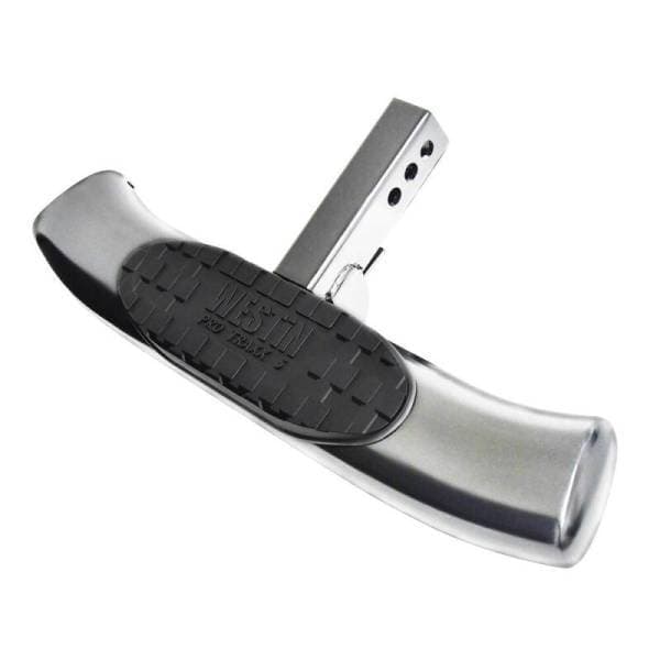 Westin PRO TRAXX 5 Hitch Step 27in Step 2in Receiver - Stainless Steel