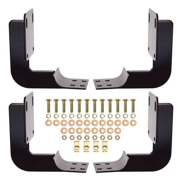 Westin 99-16 Ford F-250/350/450/550HD Reg/Supr Cab/Crew Premier Oval Nerf Step Bar Mount Kit - Blk