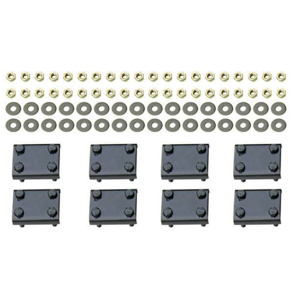 Westin 05-13 Chevy/GMC Suburban/Tahoe/Yukon (excl Z71) Premier Oval Nerf Step Bar Mount Kit - Blk