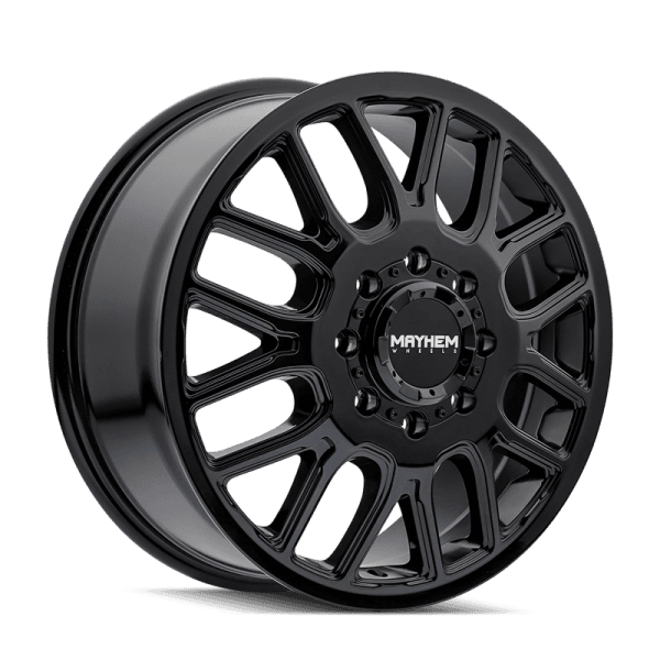 Mayhem 8107D Cogent Dually 20x8.25 / 8x210 BP/ 115mm Offset / 154.2mm Hub Gloss Black Wheel