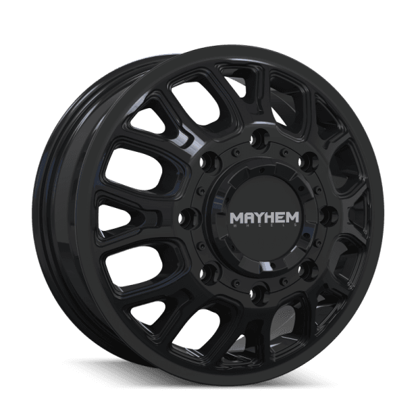 Mayhem Cogent Dually 8107D 17x6.5 8x200 BP 125mm Offset 142mm Bore Gloss Black