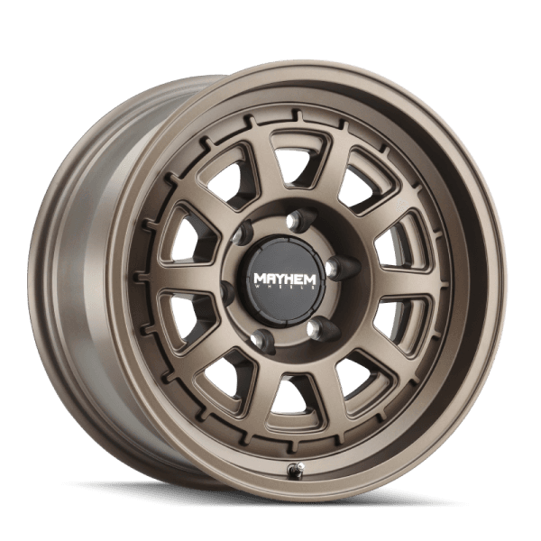 Mayhem 8303 Voyager 15x7 / 5x100 BP / 15mm Offset / 56.1mm Hub Dark Bronze Wheel