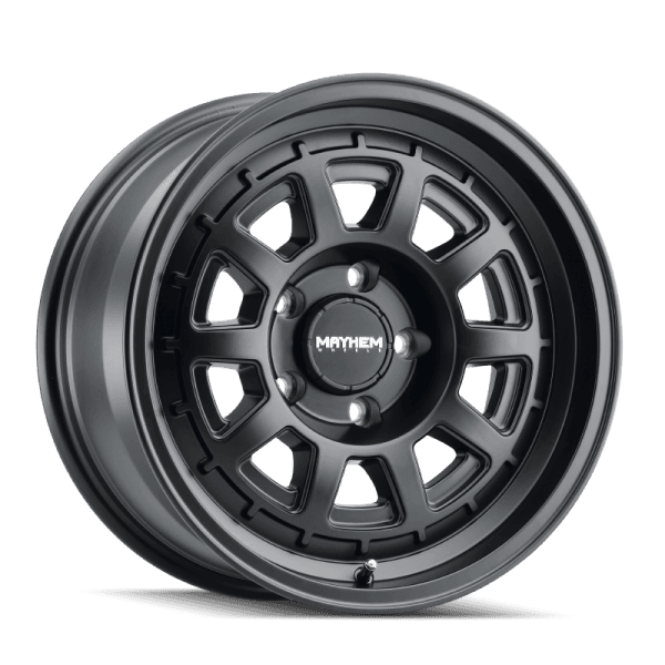Mayhem 8303 Voyager 17x8.5 / 6x139.7 BP / 0mm Offset / 106mm Hub Matte Black Wheel