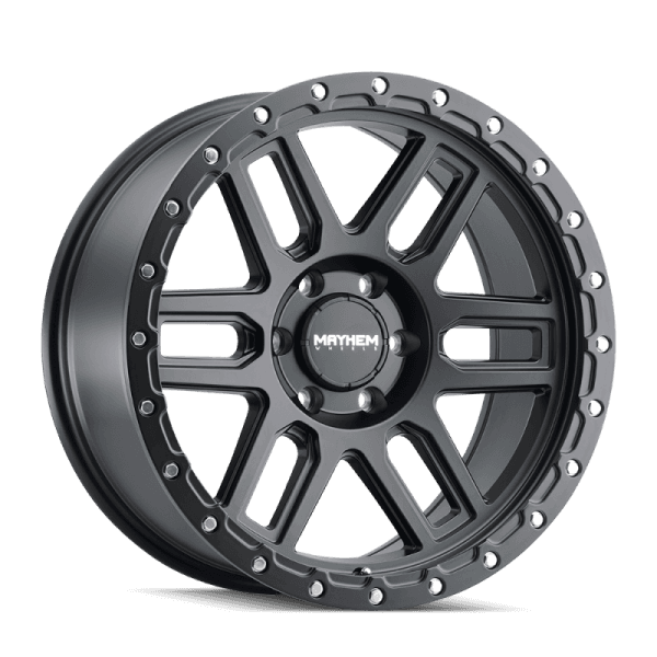 Mayhem 8304 Delta 20x9 / 6x135 BP / 0mm Offset / 87.1mm Hub Matte Black Wheel