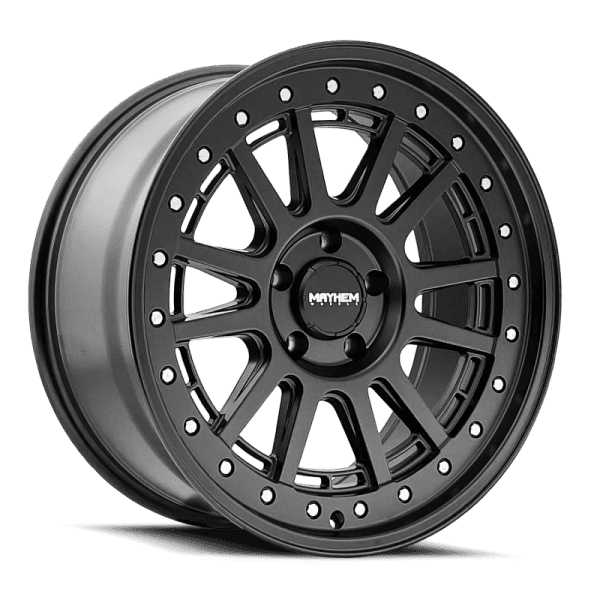 Mayhem 8305 Compass 15x7 / 5x100 BP / 15mm Offset / mm Hub Matte Black Wheel