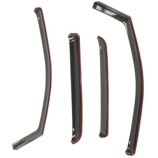 Westin 2007-2013 Chevrolet/GMC Avalanche Wade In-Channel Wind Deflector 4pc - Smoke