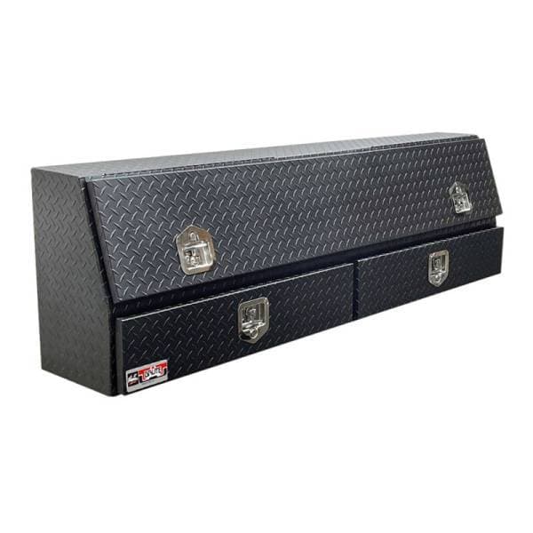 Westin/Brute Contractor TopSider 72in w/ Drawers & Doors - Textured Black