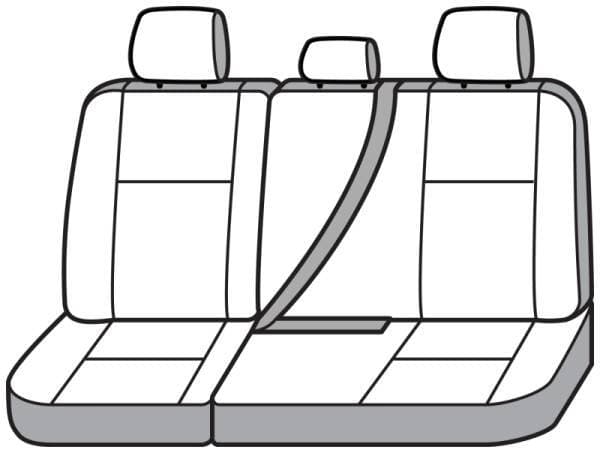 Covercraft 19-22 Ford F150 Waterproof Polyester SeatSaver Custom Second Row Seat Covers - Taupe