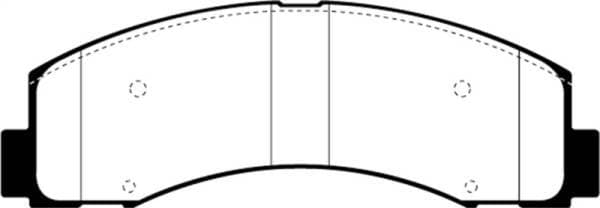 EBC 18+ Ford F-150 2.7TT 2WD Ultimax Front Brake Pads