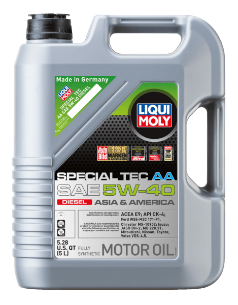 LIQUI MOLY 5L Special Tec AA Motor Oil SAE 5W40 Diesel