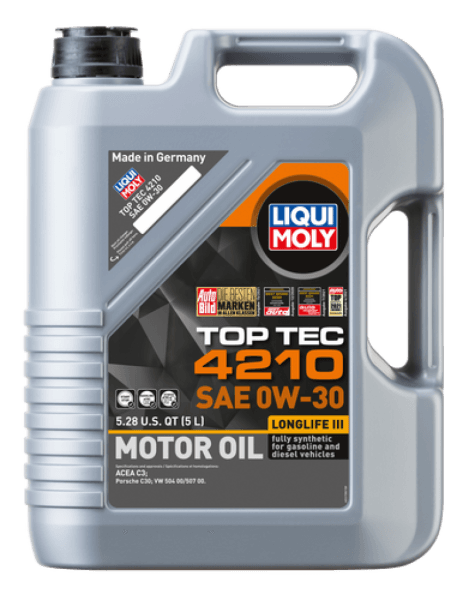 LIQUI MOLY 5L Top Tec 4210 Motor Oil SAE 0W30