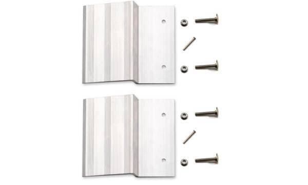 Lund Universal Ramp Kit For 2X8in To 2X10in Planks 9X7.5X2.25in - Silver