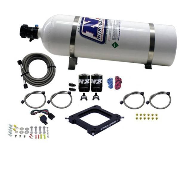 Nitrous Express 4500 Assassin Plate System Stage 6 Alcohol 100-300HP (15lb Bottle)