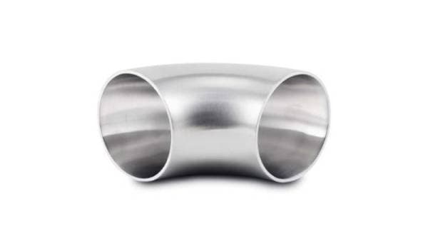 Vibrant 2.25in OD T304 SS 90 Deg Mandrel Bend Elbow (2.25in Centerline Radius)