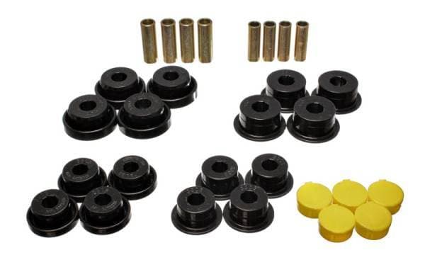 Energy Suspension Dodge Ram 99-01 1500/99-02 Ram 2500/3500 4WD Blk Front End Control Arm Bushing Set