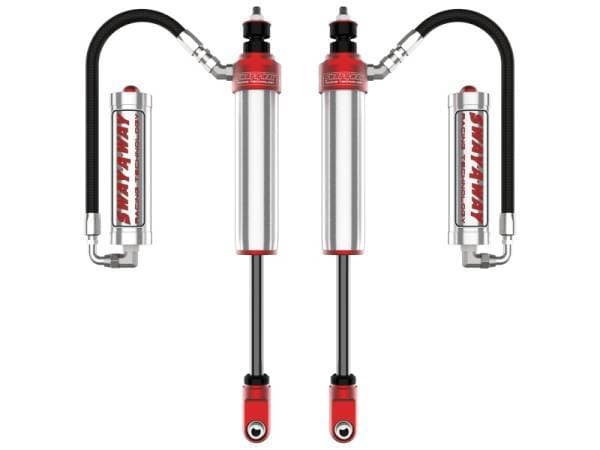 aFe Sway-A-Way 2.5 Front Shock Kit w/Remote Reservoirs for 2-3.5 IN Lifts Ford F-250/F-350 17-24 4WD