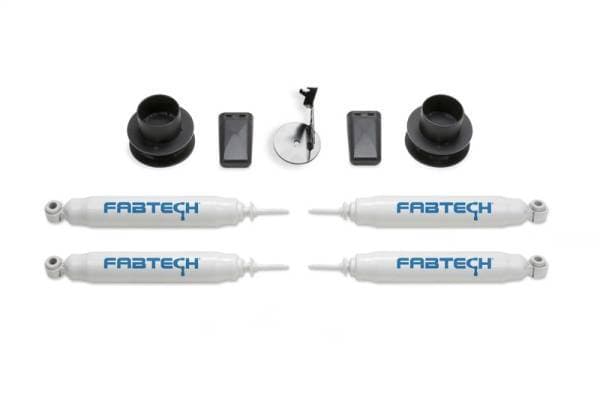 Fabtech 19-20 Ram 2500 4WD 2.5in Coil Spacer Kit w/ Performance Shocks