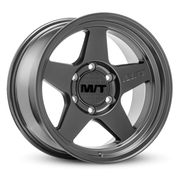 Mickey Thompson Open 5 Black Wheel - 18X9 6X120 BP 4.80in BS -5 Offset 67mm Bore