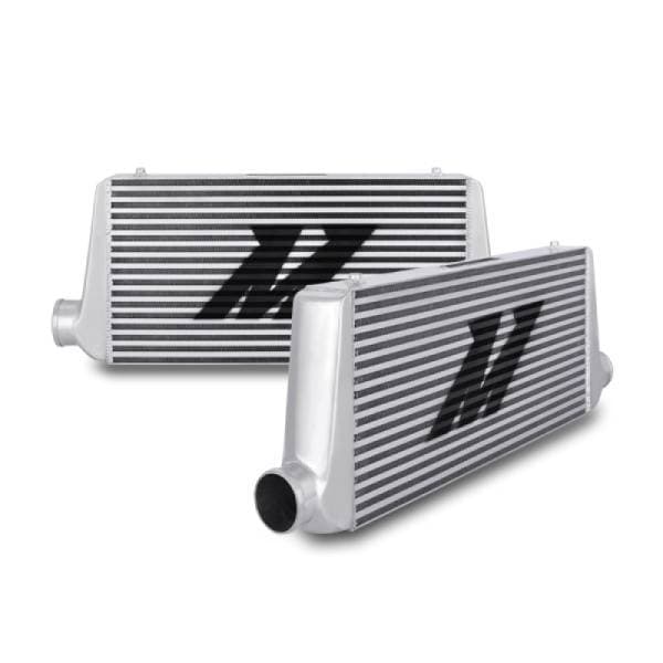 Mishimoto Universal Silver R Line Intercooler Overall Size: 31x12x4 Core Size: 24x12x4 Inlet /Outlet