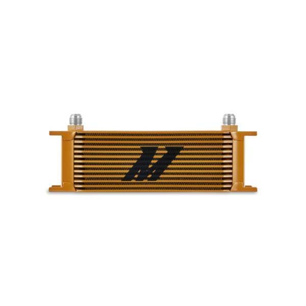 Mishimoto Universal 13-Row Oil Cooler Gold