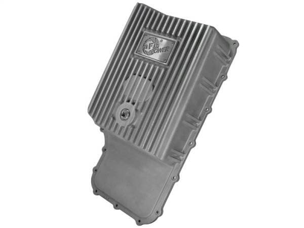 aFe Transmission Pan (Raw); Ford Trucks 6R140 11-14 V8-6.7L (td)