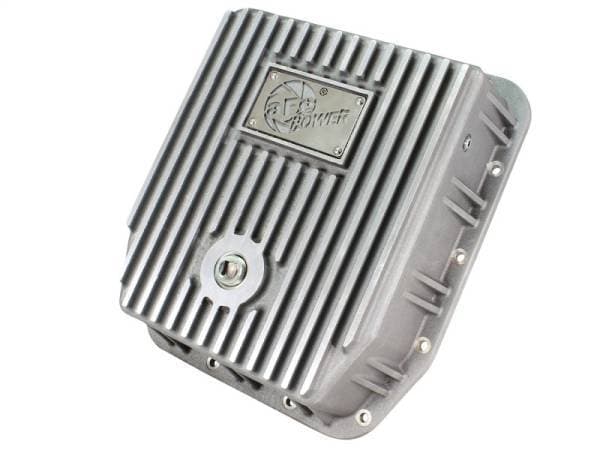 aFe Transmission Pan (Raw); Ford Trucks 93-08 AODE/4R70W