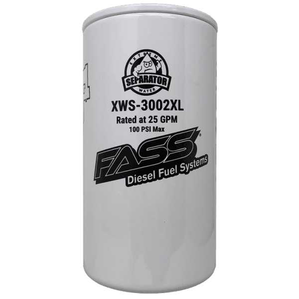 FASS Hydroglass Titanium Signature Series Extended Length Extreme Water Separator XWS-3002XL