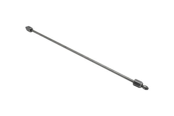 Fleece Performance 22in High Pressure Fuel Line (8mm x 3.5mm Line, M14x1.5 Nuts)