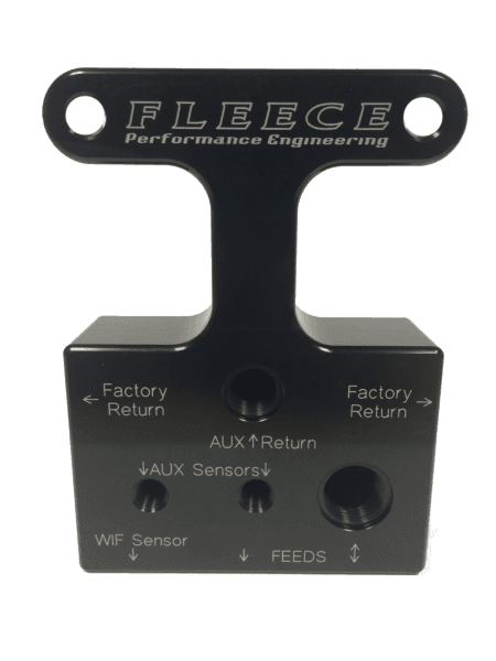 Fleece Performance 07.5-09 Dodge 6.7L Cummins 3rd Gen Fuel Distribution Block