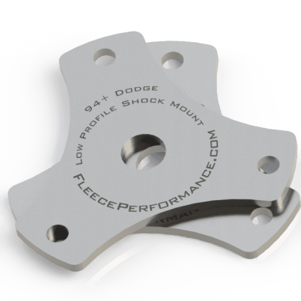 Fleece Performance 2500 and 3500 Low Profile Shock Mounts