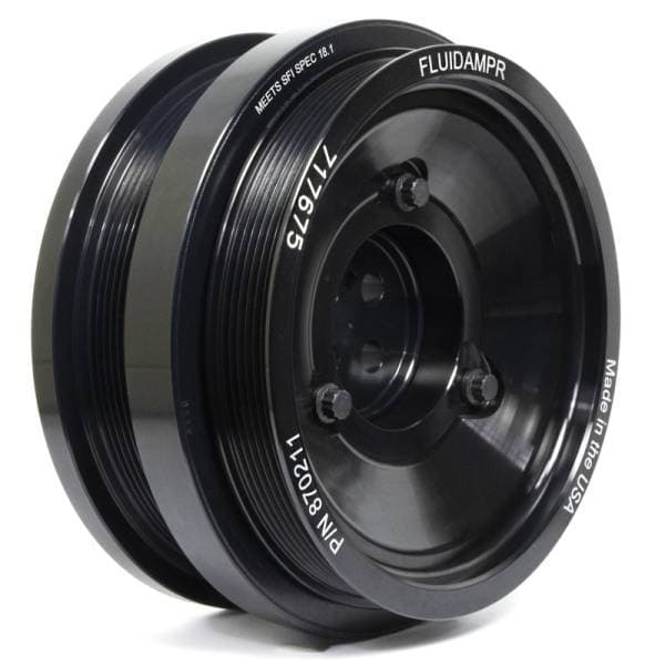 Fluidampr Ford PowerStroke 6.0L Dual Alternator Steel Externally Balanced Damper