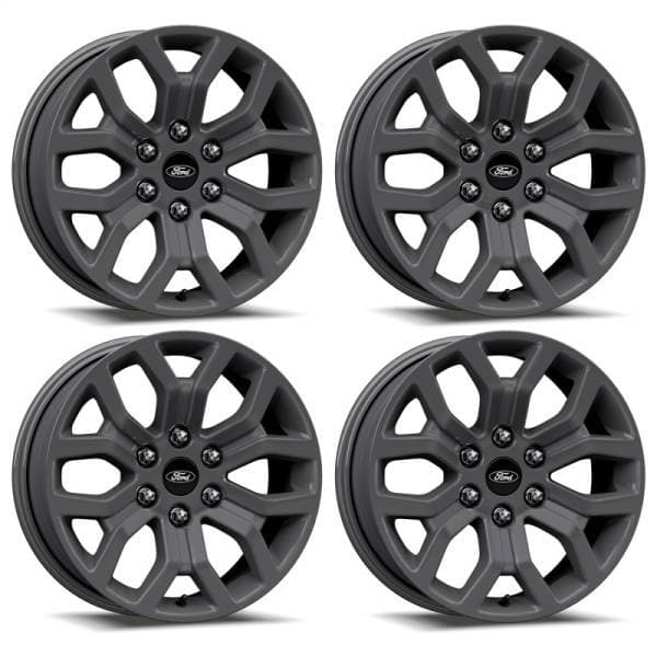 Ford Racing 15-22 F-150 18x7.5in Matte Gray Wheel Kit