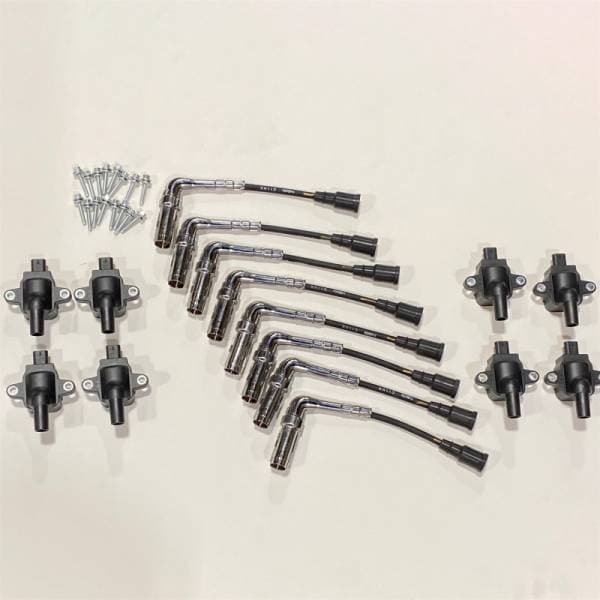 Ford Racing 20-22 Super Duty 7.3L Gas Ignition Coil & Wire - Set of 8