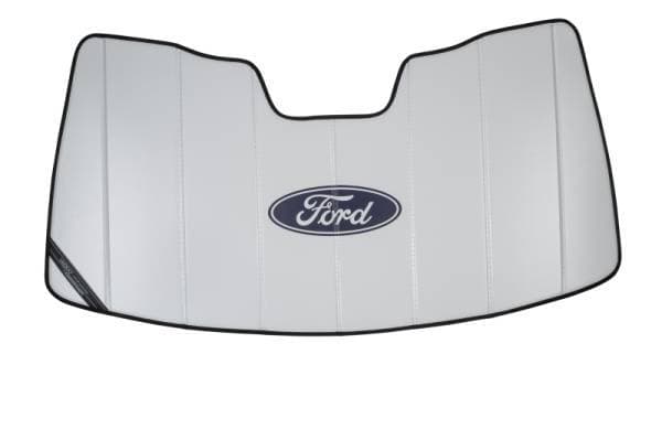 Covercraft UVS100 Premier Series Custom Sunscreen with Ford Blue Oval logo