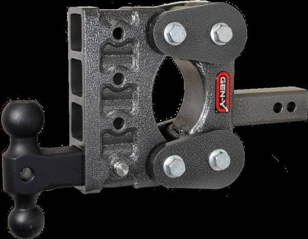 Gen-Y The Boss Torsion-Flex 2in Shank 5in Drop 1.1K TW 10K Hitch w/GH-031 Dual-Ball