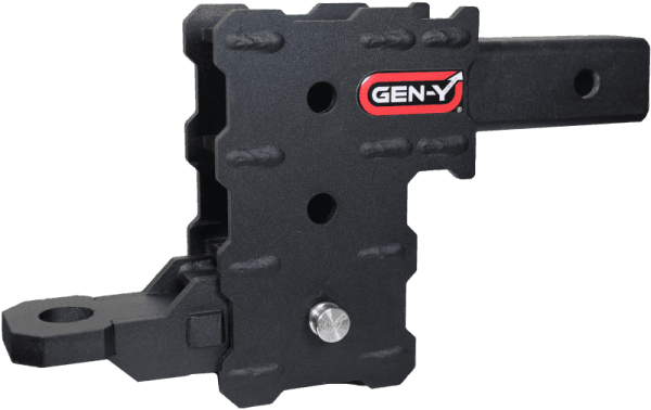 Gen-Y Phantom 2in Hollow Shank 4.5in Drop 500lb TW 12K Hitch w/GH-102541 Mount/GH-102359 Pin & Clip