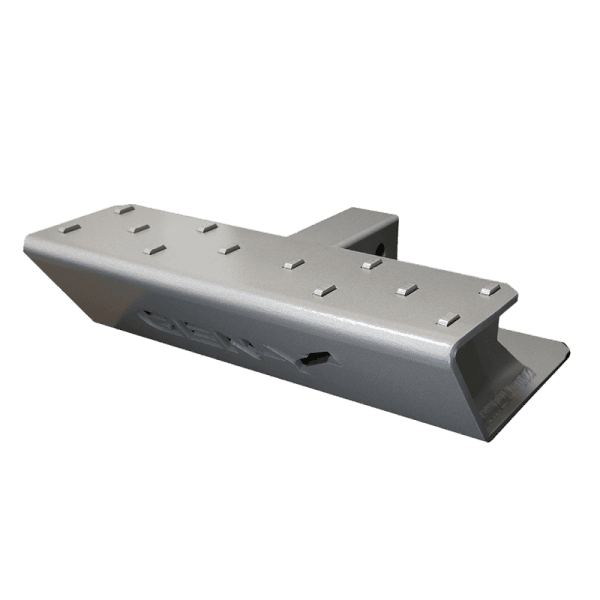 Gen-Y Skid Plate - 2in Shank - Clear Coated Aluminum