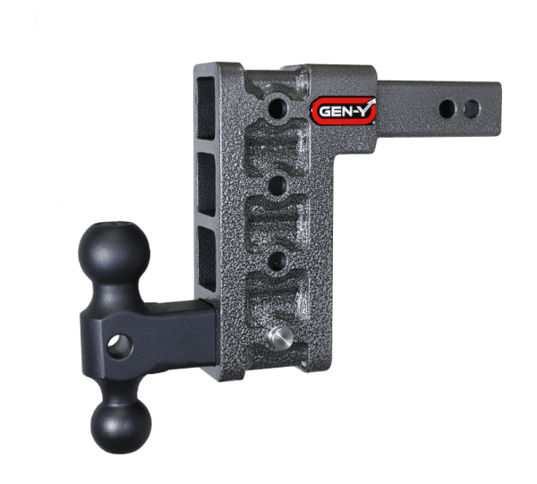 Gen-Y Mega Duty 2in Shank 7.5in Drop 1.5K TW 10K Hitch w/GH-031 Dual-Ball