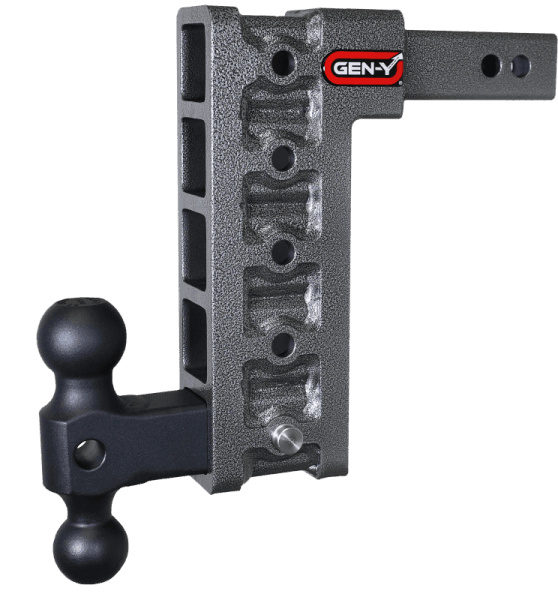 Gen-Y Mega Duty 2in Shank 10in Drop 1.5K TW 10K Hitch w/GH-031 Dual-Ball