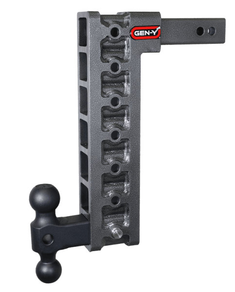 Gen-Y Mega Duty 2in Shank 15in Drop 10K Hitch w/Dual-Ball (Use w/Stabilizer Kit GH-0100)