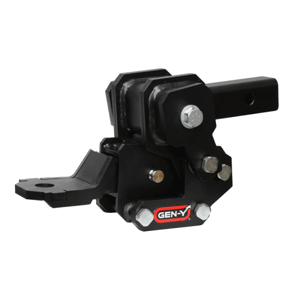 Gen-Y VOYAGER 5.75in 500lb Cargo TW 1000lb Towing TW 7K Overall Hitch w/GH-103705 Platinum BallMount